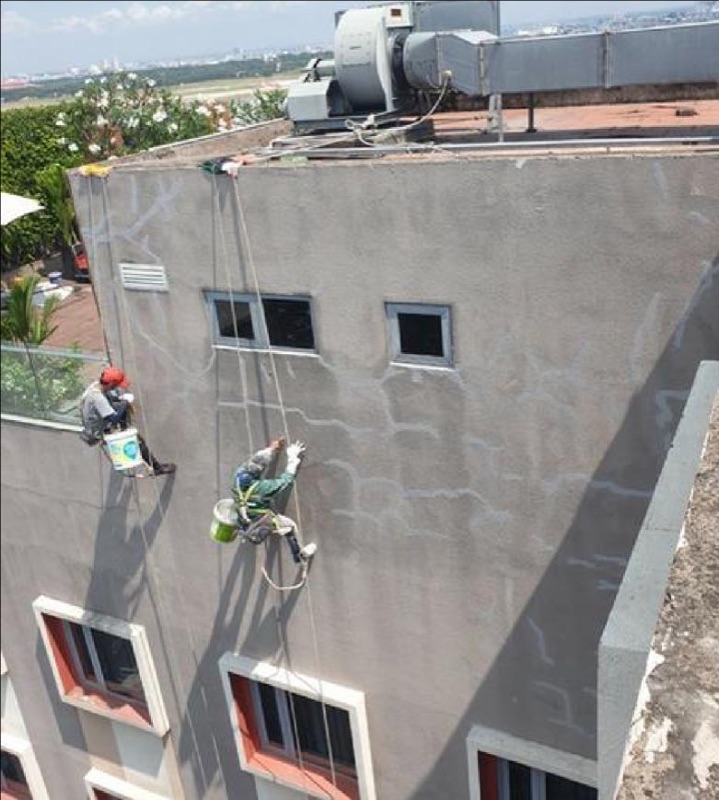 Sơn cải tạo chống thấm mặt ngoài